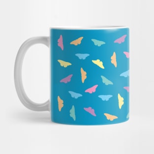 Pastel Butterfly Insect Nature Pattern Mug